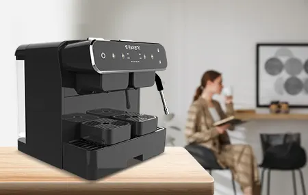 Mokhoa oa ho hloekisa mochini oa kofi oa capsule
